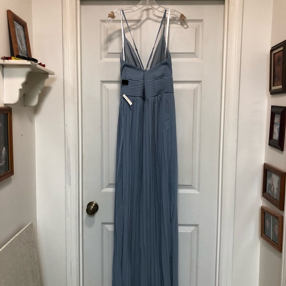 🆕Lulu’s pretty👗slate blue color💙Size LARGE 🆕 - Picture 3 of 9